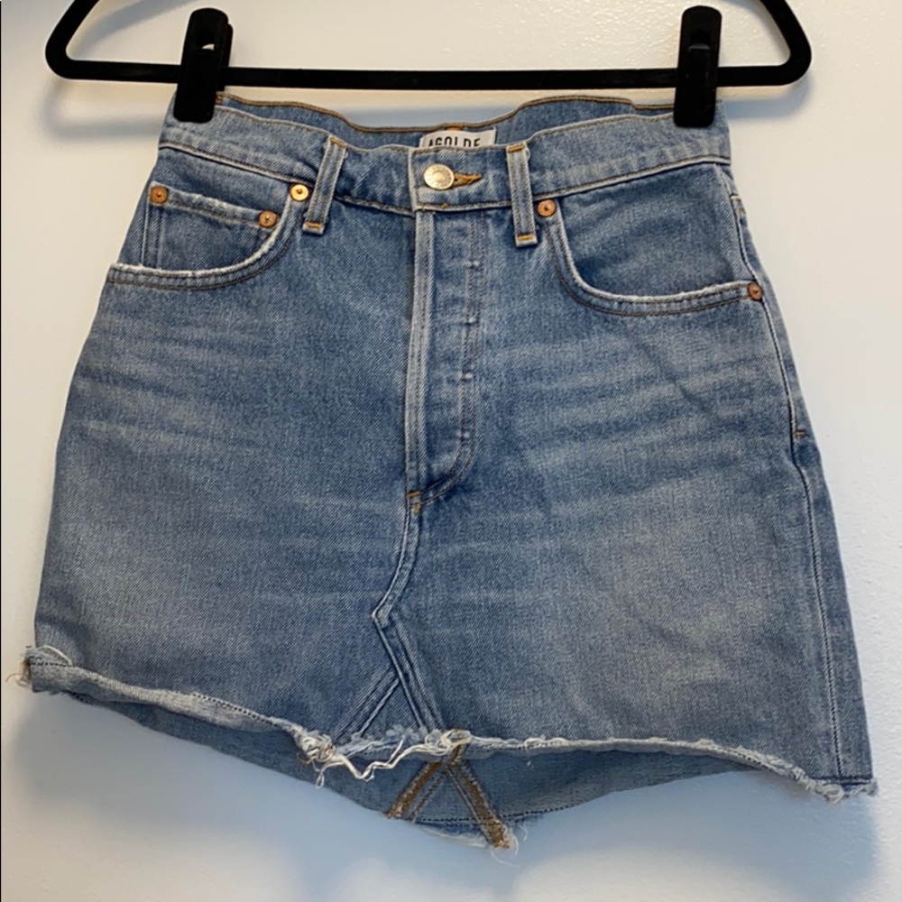 Agolde Quinn denim Skirt